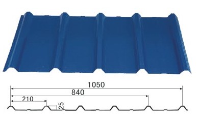 YX25-210-840彩钢压型板